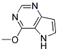 4-Methoxy-5h-pyrrolo[3,2-d]pyrimidine Structure,144216-57-9Structure