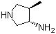 (3S,4r)-4-methylpyrrolidin-3-amine Structure,144238-35-7Structure