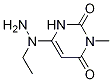 3-Methyl-6-(1-ethylhydrazino)uracil Structure,144294-61-1Structure