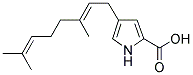 (E)-4-(3,7-dimethyl-2,6-octadienyl)-1h-pyrrole-2-carboxylic acid Structure,144314-68-1Structure