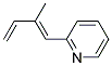 Pyridine, 2-(2-methyl-1,3-butadienyl)-, (e)-(9ci) Structure,144343-89-5Structure