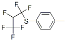 1-(1,1,2,3,3,3-Hexafluoro-propylsulfanyl)-4-methyl-benzene Structure,144429-11-8Structure