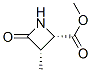 2-Azetidinecarboxylicacid,3-methyl-4-oxo-,methylester,cis-(9ci) Structure,144452-34-6Structure