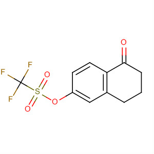 5-Oxo-5,6,7,8-tetrahydronaphthalen-2-yl trifluoromethanesulfonate Structure,144464-64-2Structure