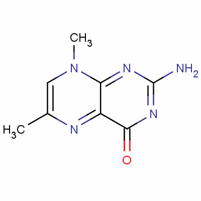 4(8H)-pteridinone,2-amino-6,8-dimethyl-(9ci) Structure,144533-67-5Structure