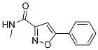 N-methyl-5-phenyl-3-isoxazolecarboxamide Structure,144537-05-3Structure