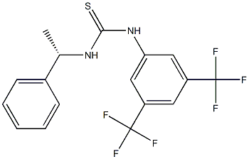 (S)-1-(3,5-bis(trifluoromethyl)phenyl)-3-(1-phenylethyl)thiourea Structure,1445582-60-4Structure