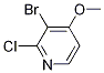 3-Bromo-2-chloro-4-methoxypyridine Structure,144584-29-2Structure