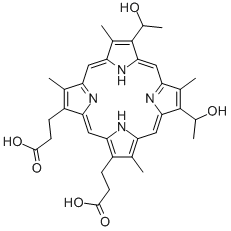 Haematoporphyrin Structure,14459-29-1Structure