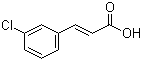 3-Chlorocinnamic acid Structure,14473-90-6Structure