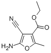 Ethyl 5-amino-4-cyano-2-methylfuran-3-carboxylate Structure,14476-67-6Structure