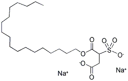 Disodium n-octadecyl sulfosuccinamate Structure,14481-60-8Structure