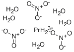 Praseodymium(III) nitrate pentahydrate Structure,14483-17-1Structure