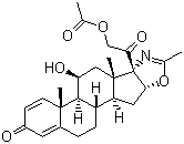 Deflazacort Structure,14484-47-0Structure