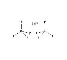 Cadmium fluoroborate Structure,14486-19-2Structure