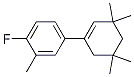 1-(4-Fluoro-3-methylphenyl)-3,3,5,5-tetramethylcyclohexene Structure,144977-47-9Structure