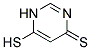 4(1H)-pyrimidinethione, 6-mercapto-(9ci) Structure,1450-88-0Structure