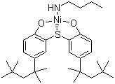 2,2’-Thiobis(4-tert-octylphenolato)-n-butylamine nickel(II) Structure,14516-71-3Structure