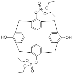 O,O-Bis(diethoxyphosphoryl)calix[4]arene Structure,145237-28-1Structure