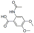 2-(Acetylamino)-4,5-dimethoxyBenzoic acid Structure,145352-75-6Structure