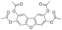 2,3,7,8-Tetraacetoxydibenzofuran Structure,145386-12-5Structure