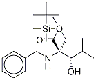 Methyl (2r,3s)-2-benzylamino-2-(t-butyldimethylsilyloxymethyl)-3-hydroxy-4-methylpentanoate Structure,145451-92-9Structure