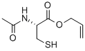 N-acetyl-l-cysteine allyl ester Structure,145452-04-6Structure