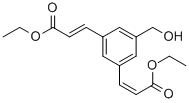 3,3-5-(Hydroxymethyl)-1,3-phenylenebis(2-propenoic acid) diethyl ester Structure,145691-66-3Structure