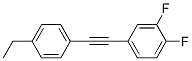4-((4-Propylphenyl)ethynyl)-1,2-difluorobenzene Structure,145698-43-7Structure