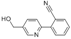 2-(5-(Hydroxymethyl)pyridin-2-yl)benzonitrile Structure,145733-56-8Structure