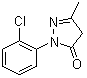 1-(2-Chlorophenyl)-3-methyl-2-pyrazolin-5-one Structure,14580-22-4Structure