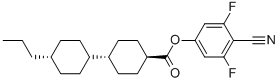 Trans,trans- 4-cyano-3,5-difluoro-phenyl 4-propylbicyclohexyl-4-carboxylate Structure,145804-13-3Structure