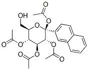 2-Naphthyl 2,3,4,6-tetra-o-acetyl-β-d-glucopyranoside Structure,14581-89-6Structure