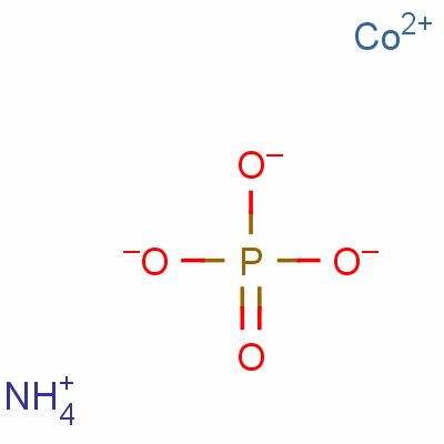 Ammonium cobalt(ii) phosphate anhydrous Structure,14590-13-7Structure