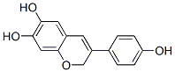 3-(4-Hydroxyphenyl)-2H-1-benzopyran-6,7-diol Structure,145917-93-7Structure