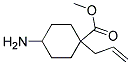 Methyl 1-allyl-4-aminocyclohexanecarboxylate Structure,146094-21-5Structure