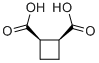 (1R,2s)-cyclobutane-1,2-dicarboxylicacid Structure,1461-94-5Structure