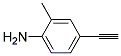 Benzenamine, 4-ethynyl-2-methyl-(9ci) Structure,146141-31-3Structure