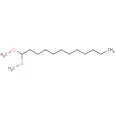 Lauryl aldehyde dimethyl acetal Structure,14620-52-1Structure