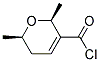 2H-pyran-3-carbonyl chloride, 5,6-dihydro-2,6-dimethyl-, cis-(9ci) Structure,146202-65-5Structure