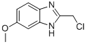 2-(Chloromethyl)-6-methoxy-1H-benzo[d]imidazole Structure,14625-40-2Structure