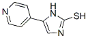 4-Pyridin-4-yl-1,3-dihydro-imidazole-2-thione Structure,146366-04-3Structure