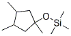 Silane, trimethyl[(1,3,4-trimethylcyclopentyl)oxy]- (9ci) Structure,146377-20-0Structure