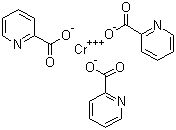 Chromium picolinate Structure,14639-25-9Structure