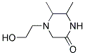 Piperazinone, 4-(2-hydroxyethyl)-5,6-dimethyl-(9ci) Structure,146511-05-9Structure