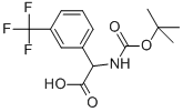 N-boc-2-(3-trifluoromethyl-phenyl)-dl-glycine Structure,146621-92-3Structure