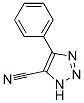 5-Phenyl-3H-[1,2,3]triazole-4-carbonitrile Structure,14677-11-3Structure