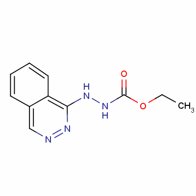 2-(1-Phthalazinyl)hydrazinecarboxylic acid ethyl ester Structure,14679-73-3Structure