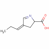 2H-pyrrole-2-carboxylicacid,3,4-dihydro-4-propylidene-(9ci) Structure,146790-55-8Structure