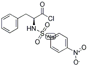 (Alphas)-alpha-[[(4-nitrophenyl)sulfonyl]amino]-benzenepropanoyl chloride Structure,146815-23-8Structure